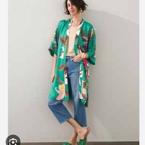 NWT Gorgeus Chico's kimono Duster